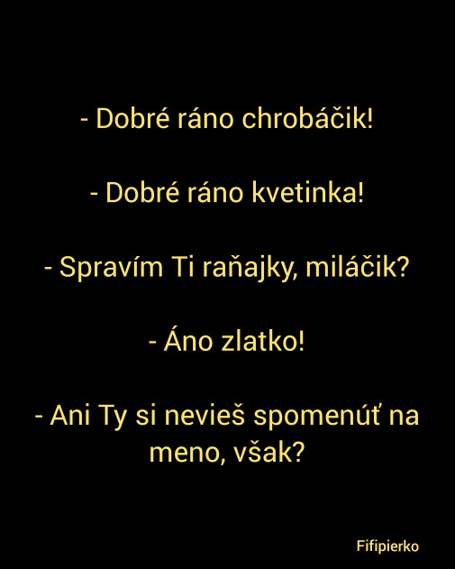Dobré ráno